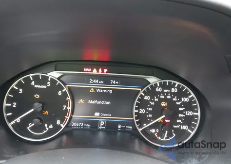 2022 Nissan Altima Sr Fwd из США, поврежденный, VIN 1N4BL4CV5NN414342